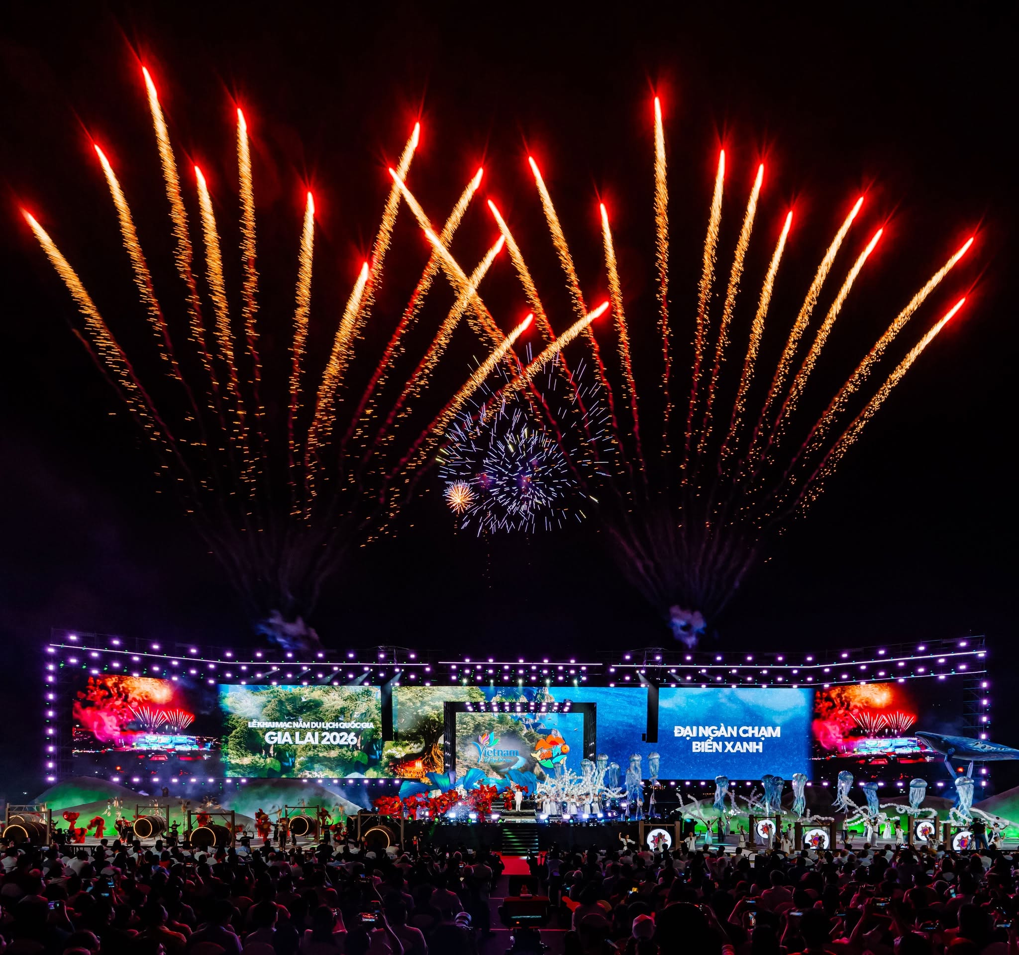 Mega Concert – “Đại Ngàn Chạm Biển Xanh” (Gia Lai 2026)